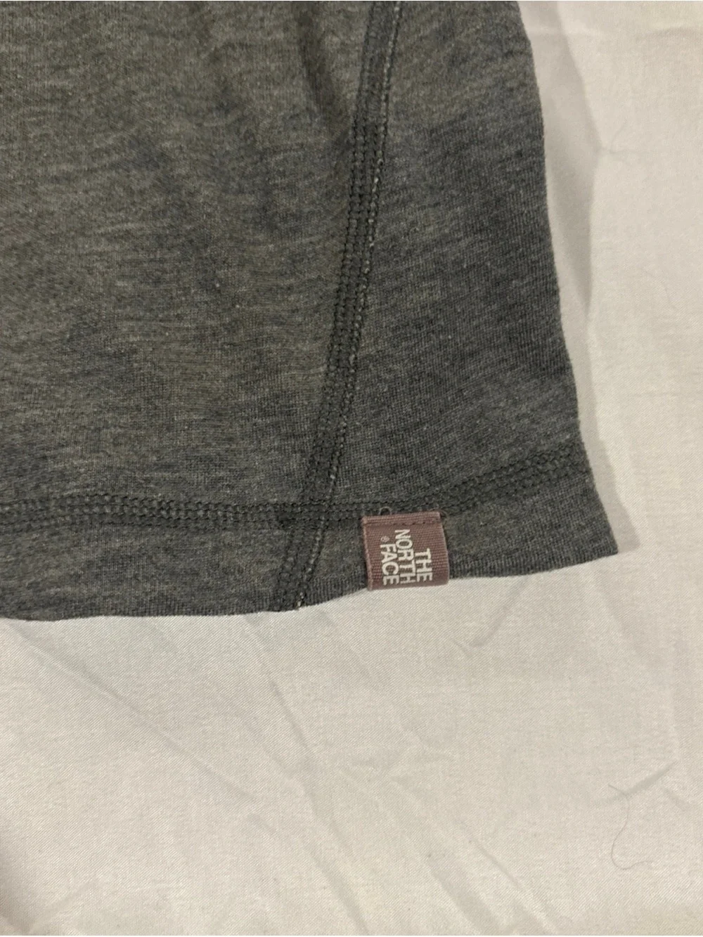 The North Face Men's Small Gray FlashDry Pocket Polo Shirt Short Sleeve Hiking